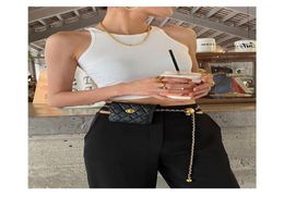Belts Ladies Girls Faux Leather Rope Chain Ball Metal Mini Pack Bag Pouch Waist Belt Band Gift7212839