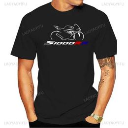 Men's T-Shirts 2023 Hot Sale New Fashion Casual Men T-shirt for Motorcycle Printed Top Classic T240425