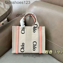 Letter Cloee Woody 2024 Designer Canvas Bags Totes Tote Bag Womens Fashion Handbag Printed Shopping Large Capacity Versatile To 2SOF