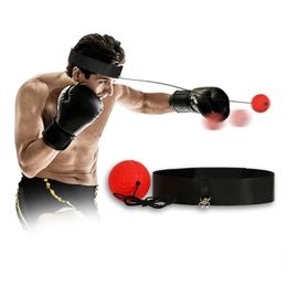 Boxing Reflex Speed Punch Ball MMA Sanda Raising Reaction Hand Eye Training Gym Muay Thai Fitness Exercise Boxe Accessories
