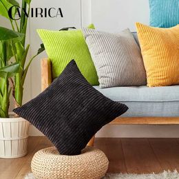 Cushion/Decorative Corduroy Cushion Cover Velvet 45X45cm Sofa Decorative s for Living Room cases Kussenhoes Soft Home Decor Nordic