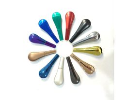 metal pipe Zinc alloy pipe metal New creative Colour spoon Portable spoon removable magnet magnet Tobacco Accessories Wholesale