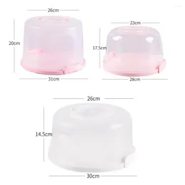 Storage Bottles Good Cake Case Unique Design Transparent Box Toast Baking Supplies