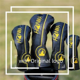 Wholesale Other Golf Products Honma Golf Club Driver Fairway Wood Hybrid Putter Headcover For Golf Club Cover Protect Four Piece One Set Of Head Cover 409