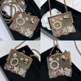 Fashion Mini Designer Tote Hardware Pearl Decoration One Shoulder Diagonal Ladies Bag Original Quality