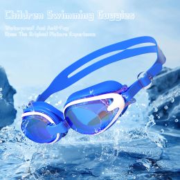 Accessories JSJM New Children Swimming Goggles AntiFog AntiUV Swimming Goggles Silicone Adjustable Professional Swimming Goggles Unisex