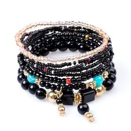 Bracelet bracelet assorted Colourful shell crystal pendant simple sweater chain Autumn and winter long necklace accessories clothes pendant Jewellery women