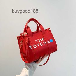 Designer Marcj High-end Tote bag Large Capacity Letter Casual Handheld Womens Bag 2024 New Summer Korean Fashion Shoulder Western Commuter