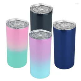 Water Bottles 300ml Insulated Coffee Mug Stainless Steel Thermal Cup For Cafe Travel Drinkware Perfect Home Office Kitchen Outdoor