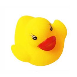 Baby Bath Toys 10-300pcs Baby Bath Toy Cute Little Duck with Squeeze Sound Soft Rubber Float Ducks Play Bath Game Fun Gifts for Children