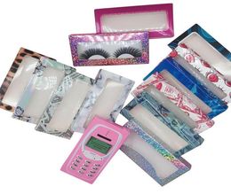 50100pcs Paper Packing Box for long EyeLash Whole Bulk Cheap Pretty Lashes Storage Packaging6000165