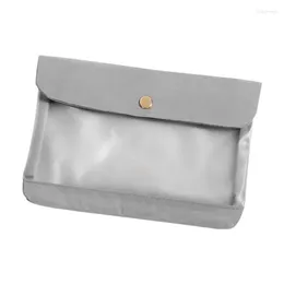 Storage Bags PC Mask Bag Small Cloth Portable Clip Travel Collection Masks Lipstick Tissues Business Cards Organiser