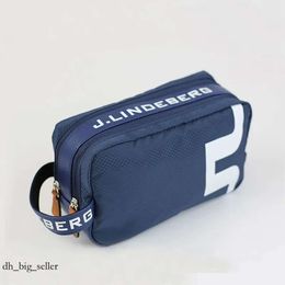 J Lindeberg Golf Bags Lindeberg Golf Pouch Double-layer Storage Bag Outdoor Sports Light Clutch Bag Classic Boston Canvas Sports Jlindeberg Bag Outdoor 901