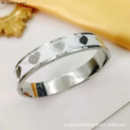 Heart Bracelet Forever Love Designer Bracelet For Women Girlfriend Promise Wedding Jewellry Gifts Bangl Stainless Steel Bracelets 2546