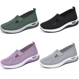 Gai che corre scarpe casual sneaker da donna con piedi viola black green piattaforma piatta da tennis sneaker corrono lenta all'aperto