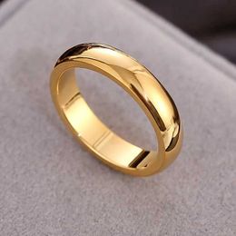 Wedding Rings Simple Titanium Steel Wide Plate Smooth Plain Ring Couple Ring Index Finger Stainless Steel Personalised Fashion Ring