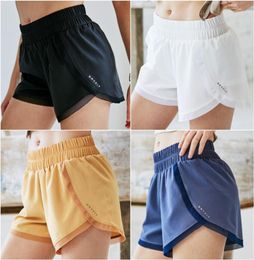 TH417 Yoga Short Pants Womens Running Shorts Ladies Casual Yoga Outfits Adult Sportswear Girls Exercise Fitness Wear2455687