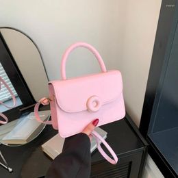 Evening Bags Korean Shoulder Bag Fashion Temperament Solid Color Hand High Capacity Trendy Messenger Women