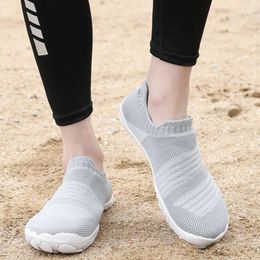 Casual Shoes Men Outdoor Cycling Hiking Beach Swimming Vulcanised Knitting Wading Indoor Training Sport Sneaker For