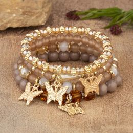 New ladies 2024 star moon Bodhi child first month high-density play bracelet men and women Buddhist beads necklace lovers bracelet sweater chain