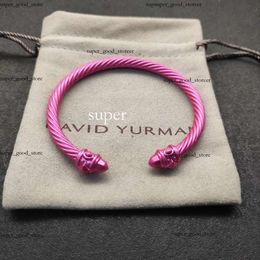 New 2024 DY Desginer David Yurma Jewellery Top Quality Bracelet Simple And Elegant Popular Woven Twisted Rope Fashion Ring David Bracelet Punk Jewellery David Size 2 547