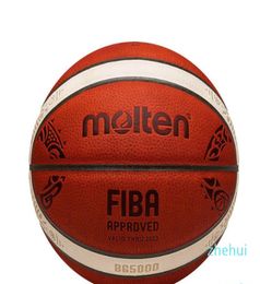 2022 Basketball Ball Official Size7 6 5 PU Leather Outdoor Indoor Match Training9376834