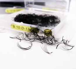 False Eyelashes 3D5D Pointy Base Premade Loose Fans Medium Stem Sharp Thin Bas Volume Narrow Cluster Eyelash Extensions Faux4409740