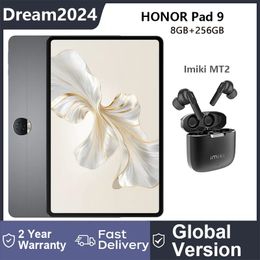Global Version Honour Pad 9 8GB+256GB Tablet 12.1inches Screen Snapdragon 6 Gen 1 13MP Rear Camera 8300mAh Battery BT5.1 Eight speakers Wite Imiki MT2