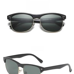 New Fashion Half Frame Sunglasses 4175 Mens and Womens Trendy Sunglasses Outdoor Leisure Street Shooting Sunglasses