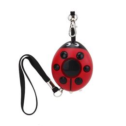 Self-defense Alarm 120db Self-defense Anti-wolf Device Anti-theft Security Personal Alarm Beetle Keychain Outdoor Rescue Device