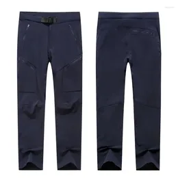 Men's Pants Casual 2024 Spring Summer Outdoor Hiking Camping Long Trousers Man Quick Dry Soft Waterproof Men Clothing