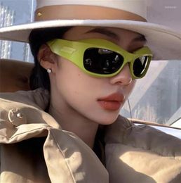 Sunglasses Unique Irregular Hip Hop For Women Brand Designer Cool Sun Glasses Men Y2K Vintage Gothic Shades Goggles Eyeglasses8902632