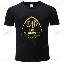 Shirts Leffeyourself and Walk If You Still Can Tshirt French Text Humour Beer Alcohol Drinking Lovers Eu Size T Shirt