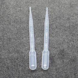 Disposable Cups Straws 10 Pc/pack 3ml Plastic Graduated Pipette Dropper Dropping Glue Tool High Transparency Clear Scale Elastic Suction Bag