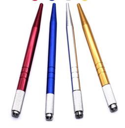 professional permanent makeup pen 3D embroidery make up manual pens tattoo eyebrow microblade6134510