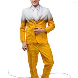 Men's Suits Oktoberfest Suit Regular Slight Stretch Trousers Beer Casual Pants Spring Winter Autumn Durable Brand