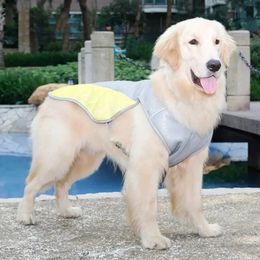 Dog Cold Vest Summer Breathable Pet Heatstroke Cooling Suit Cool Clothes 240423