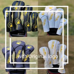 Wholesale Other Golf Products Honma Golf Club Driver Fairway Wood Hybrid Putter Headcover For Golf Club Cover Protect Four Piece One Set Of Head Cover 197