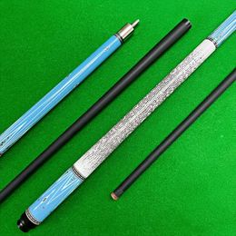 High-Quality Carbon Pool Cue with Lizard Grip Handle and Fast Steel Joint - Stable Power Transmission Comfortable Grip a 240415