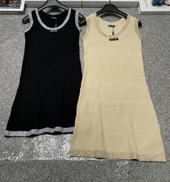 MM7288 luxury Knitted Dresses for women sleeveless designer sundress summer dress women's clothing