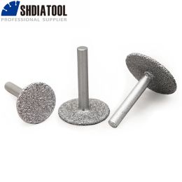 Slippers Shdiatool 1set Diamond Cutting Discs with 6mm Shank (25mm+30mm+35mm) Diamond Saw Blade for Cutting Grinding Engraving Wheel