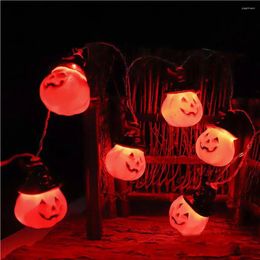 Strings Halloween LED String Lights Home Indoor Outdoor Music Festival Lamp Scene Layout Decoration Lighting Adornment Prop