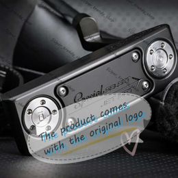 2024 New Designer Men's Golf Club Right Hand Putter Set Black Port 2 Plus Special Select Putters Shaft 32/33/34/35 Inches High Quality Scotty Camron Putter 446
