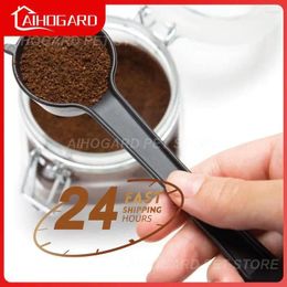 Coffee Scoops Cartoon Giraffe Shape Spoon Cute Design Black Powder Quantitative Long Handle Plastic Spoons Kitchen Decor