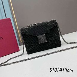 Design Bag Valentionz Crossbody Beach Small Handbags bag New Crystal Buckle Light bags V bags for Women Ladies V ons Handbags High Designer nice Designer Crystal LS0D