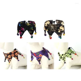 Dog Apparel Pet Halloween Costume Scarf Cat Neck Bandanna Dogs Festival Party Props Collar