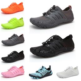 Designer Casual Gai Shoes Gai Blue Grey Pink Orange Runner Sports Womens Platform Sneaker Sneaker da esterno
