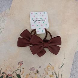 Hair Accessories Baby's Headband Is Sweet And Cute. Children's Little Girls Have Rubber Coloured Mini Butterfly Knots Ropes Headbands