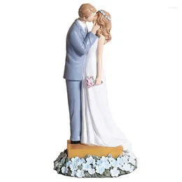 Party Supplies Sculpted Hand-Painted Figurines For Couple Wedding Keepsake Anniversary Favours Home Decors