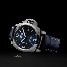 2024 NEW Men Watches Highquality Steel Luxury Quartz Chronograph Movement Watches Penerei Lumino series PAM01313 watch automatic mechanical mens watch 44mm bare w